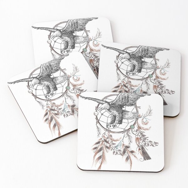 Item preview, Eagle and Dreamcatcher designed and sold by Ninjawhere.