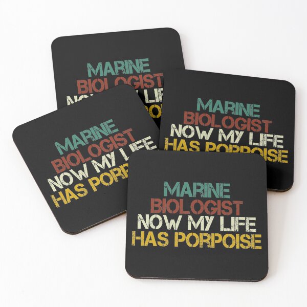 Item preview,  Marine Biologist now my life has porpoise /  Marine Biologist student / vintage background  / Gift Idea / Marine Biologist  / Gift for Marine Biologist  / Marine Biology / Marine Life  designed and sold by Chamssou.