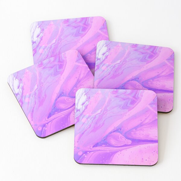 Item preview, Pink and Grey Marble Ink Splashes designed and sold by WisdomInspired.