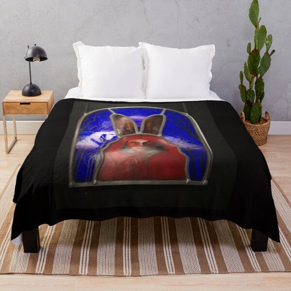 Item preview, Stained Glass Rabbit Face designed and sold by Autographix.