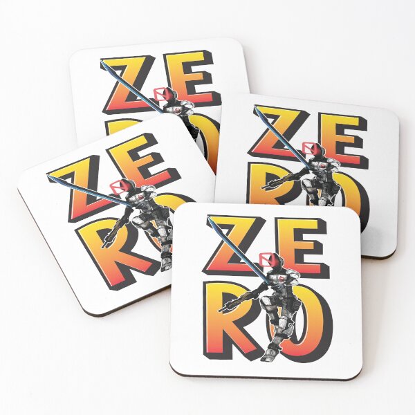 Zer0 The Assassin Borderlands Coasters (Set of 4)