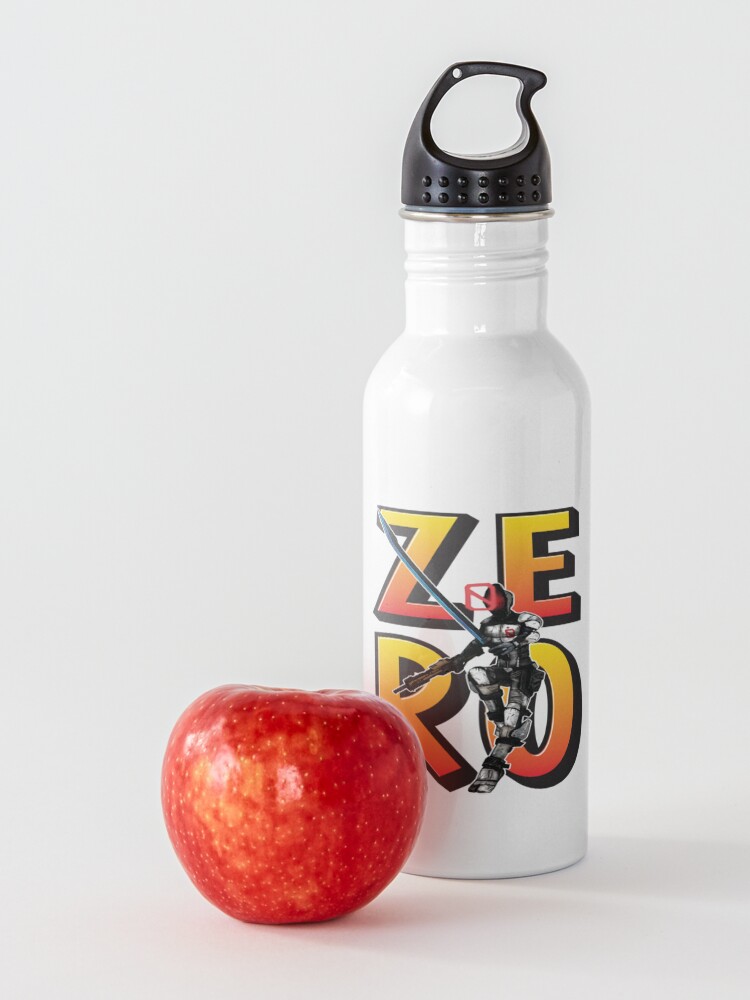 Alternate view of Zer0 The Assassin Borderlands Water Bottle