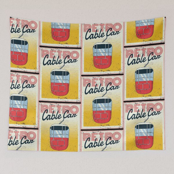 Item preview, retro cable car  designed and sold by pirminio.