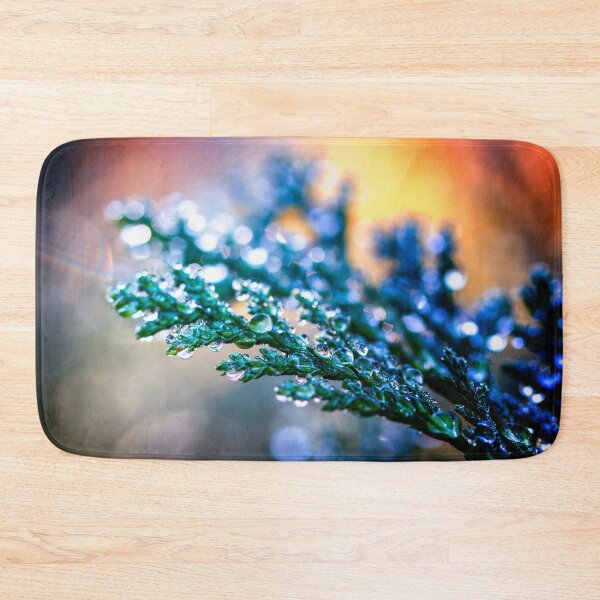Item preview, Raindrops on Leylandii  designed and sold by FOLK ART FUSION by heidiannemorris.