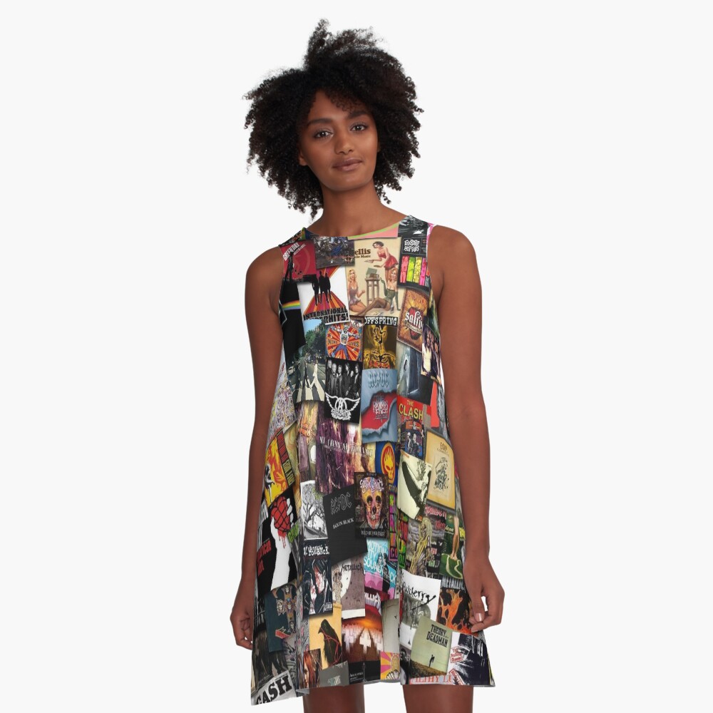 In One Place A-Line Dress