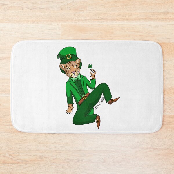 Item preview, Leopardchaun (Leopard Leprechaun) designed and sold by The Curly Redhead.
