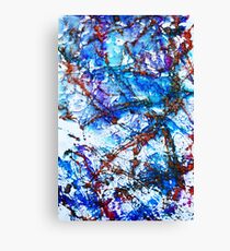 Number 9 Abstract Canvas Print