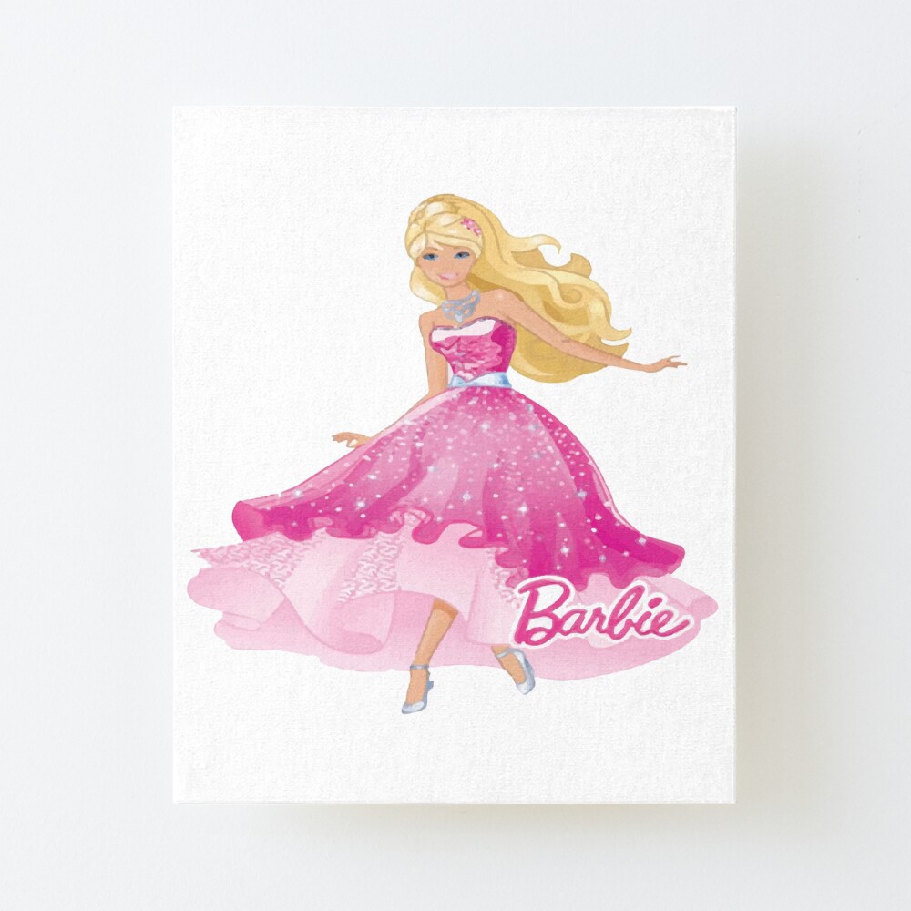barbie doll art board print by afroboyz redbubble