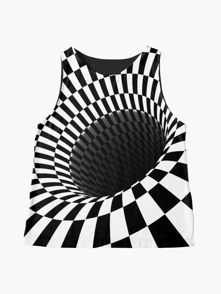 Alternate view of Optical Illusion, Visual Illusion, Cognitive Illusions, #OpticalIllusion, #VisualIllusion, #CognitiveIllusions, #Optical, #Illusion, #Visual, #Cognitive, #Illusions Sleeveless Top