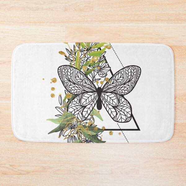 Item preview, Butterfly And Flowers designed and sold by Ninjawhere.