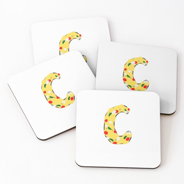 Item preview, "C" Pizza Lettering designed and sold by LinhlyHarwell13.