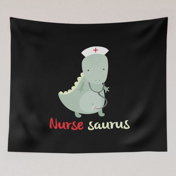 Item preview, Funny Head Nurse Nursesaurus Design Nurse Retirement Gifts product designed and sold by AYDreamers.