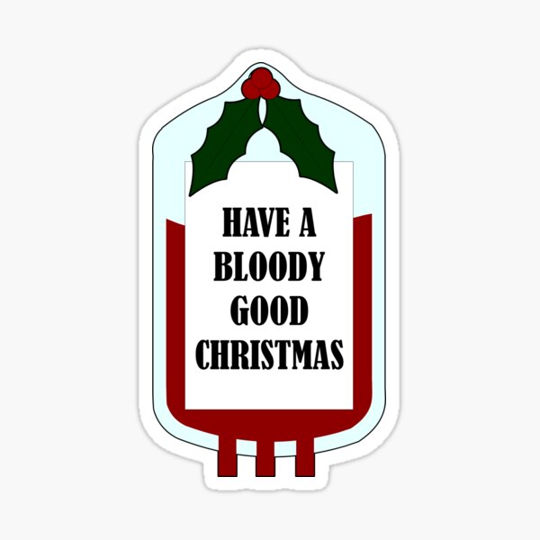 Item preview, Bloody good christmas designed and sold by beerman70.