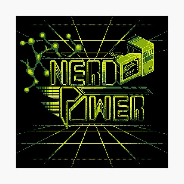 Item preview, Nerd Power designed and sold by Trigonomancer.