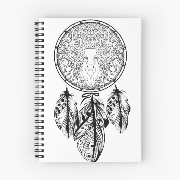 Item preview, Stag Head and Dreamcatcher designed and sold by Ninjawhere.