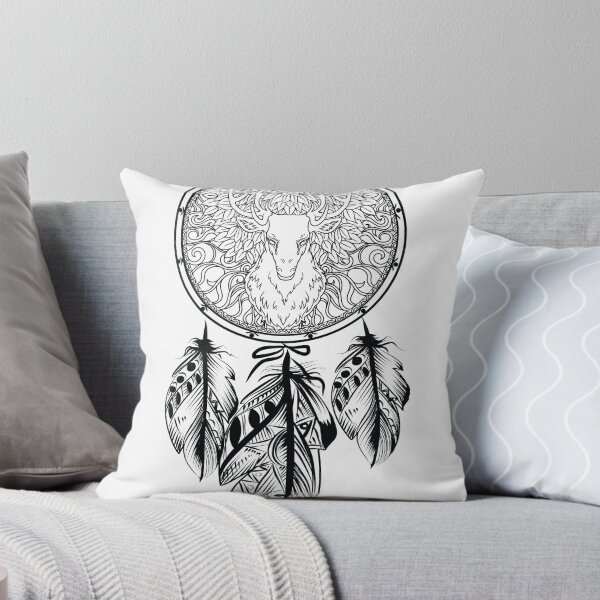 Item preview, Stag Head and Dreamcatcher designed and sold by Ninjawhere.