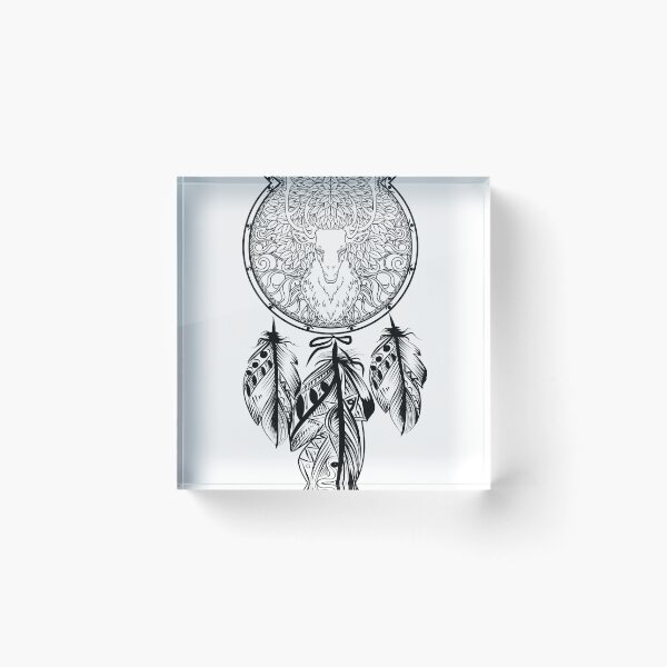 Item preview, Stag Head and Dreamcatcher designed and sold by Ninjawhere.