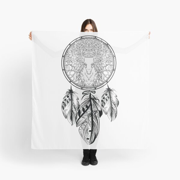 Item preview, Stag Head and Dreamcatcher designed and sold by Ninjawhere.