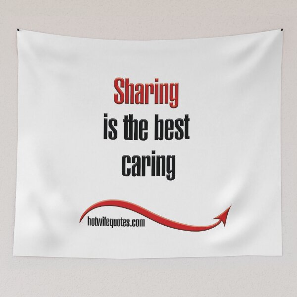 Item preview, Sharing is the best caring designed and sold by hotwifequotes.