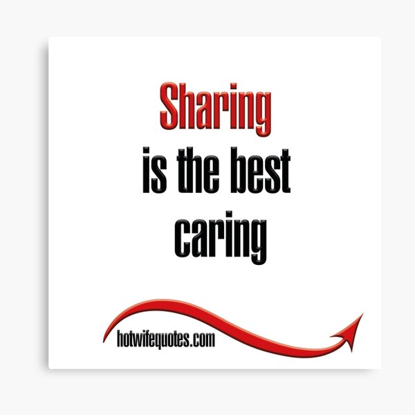 Item preview, Sharing is the best caring designed and sold by hotwifequotes.