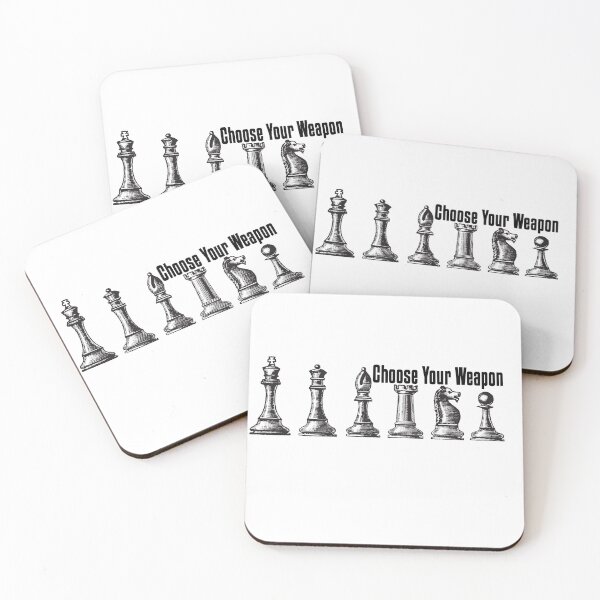 Item preview, Choose Your Weapon Funny Chess Gift For Chess Lovers designed and sold by OhmyShop.