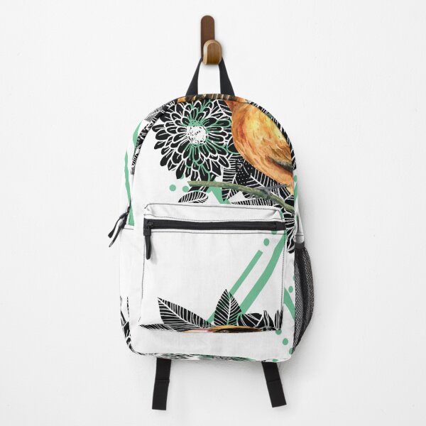 Item preview, Geometric and Bird with Flowers designed and sold by Ninjawhere.