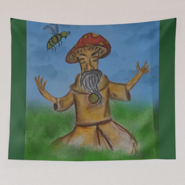 Item preview, Mushroom dude  designed and sold by ByEvangeline.