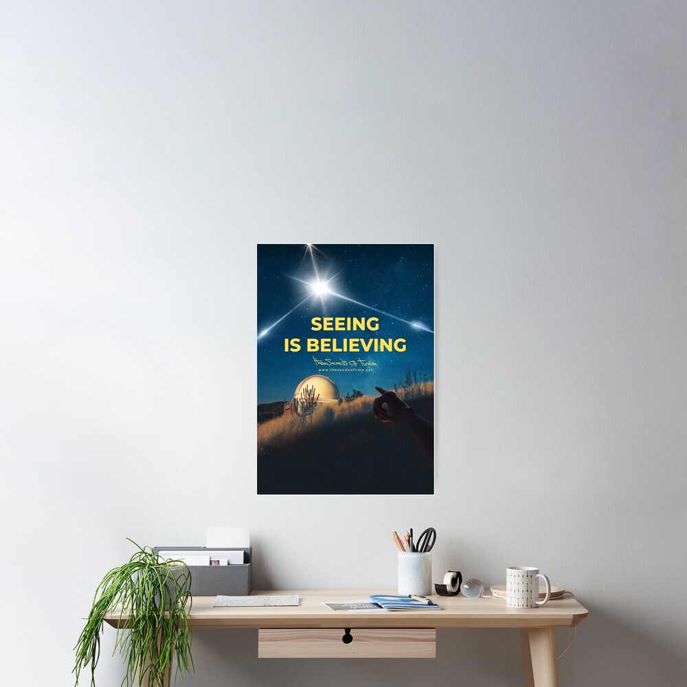 Seeing is Believing v2 Poster