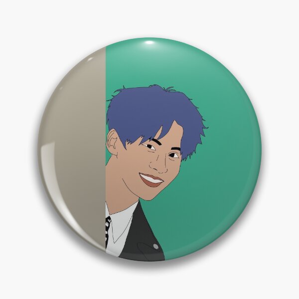 Item preview, Yoo Taeyang Blue Hair designed and sold by SimpleTimeSoup.