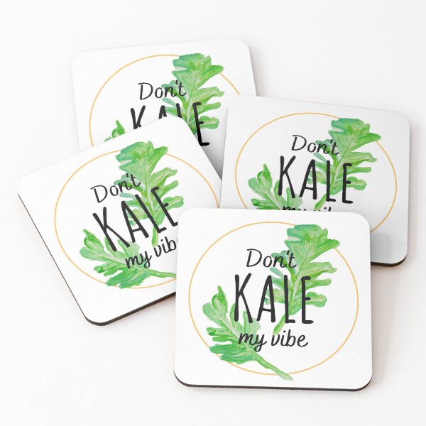 Item preview, Don't kale my vibe- Funny kale pun designed and sold by MargheritaLidia.