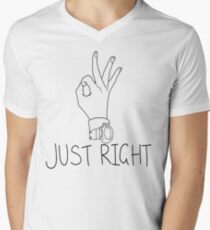 Just Right - Got7 Men's V-Neck T-Shirt