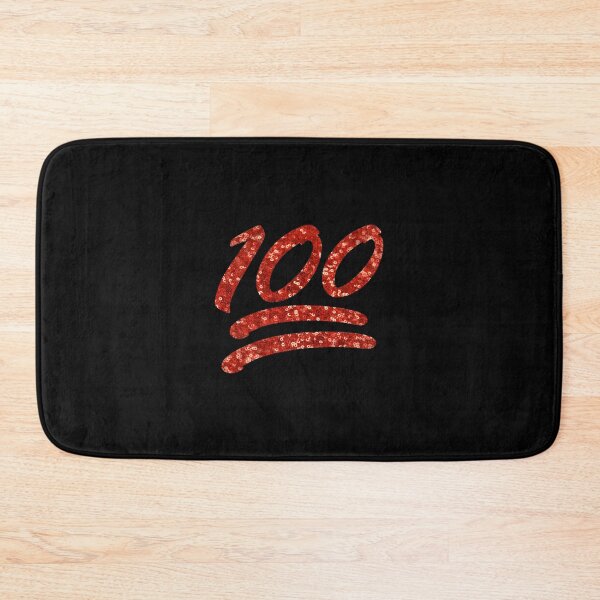 Item preview, glitter print one hundred emoji designed and sold by Gossip Rag.