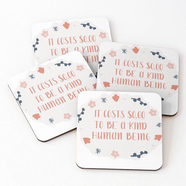 Item preview, It costs $0.00 to be a kind human being designed and sold by swaygirls.