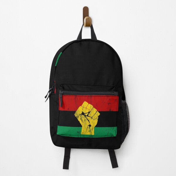 Item preview, Pan-African Black Power Flag - Afro-American, Black Liberation Distressed Flag designed and sold by SpookshowDesign.