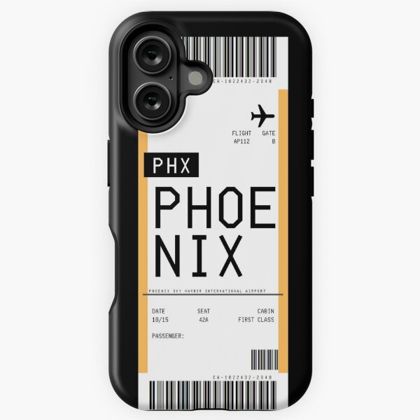 Aperçu de l'œuvre Carte d'embarquement Phoenix créée et vendue par agethegreat.