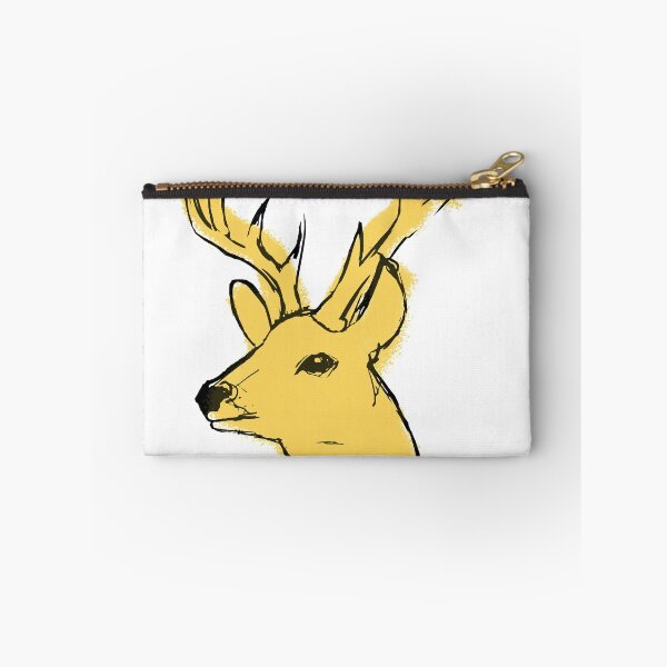 Item preview, yellow deer designed and sold by GlowDoodles.