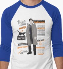 My "People Skills" Are "Rusty" Men's Baseball ¾ T-Shirt