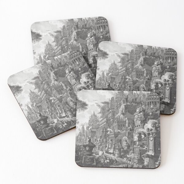 Item preview, Giovanni Battista Piranesi, 18th century etching: Fantastical view of the Via Appia, veduta de fantasia designed and sold by coolkatia.