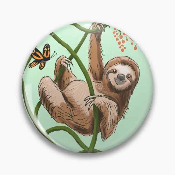 Item preview, Sloths, Butterflies and Birds designed and sold by vinpauld.