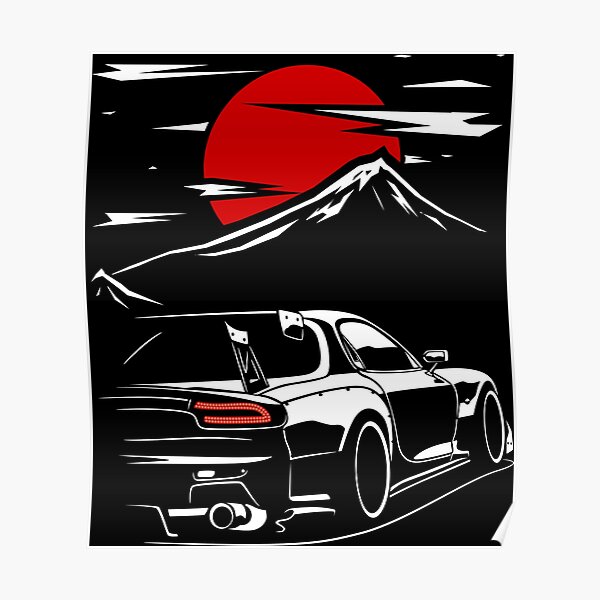 Mazda RX7 | Haruna Poster