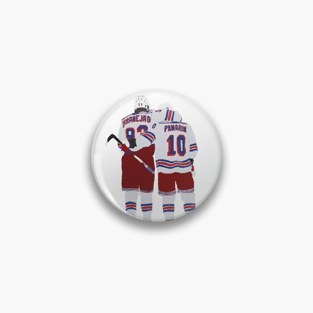 Artemi Panarin and Mika Zibanejad New York Rangers Sticker for Sale by  nicoleoconnor47