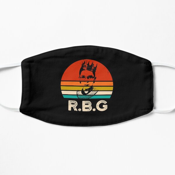 Vintage Notorious RBG Ruth Bader Flat Mask