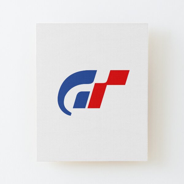 Gran Turismo Logo Wood Mounted Print
