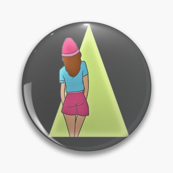 Item preview, girl and the yellow triangle designed and sold by Charlonna.