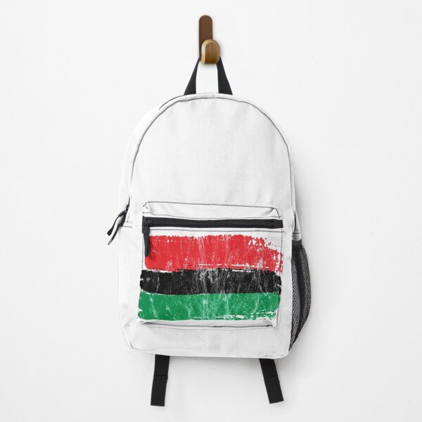 Item preview, Pan-African Paint Flag - Afro-American, Black Liberation Distressed Flag designed and sold by SpookshowDesign.
