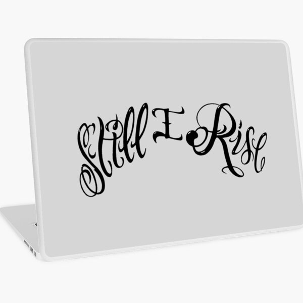 "Still I Rise" Lewis Hamilton Laptop Skin