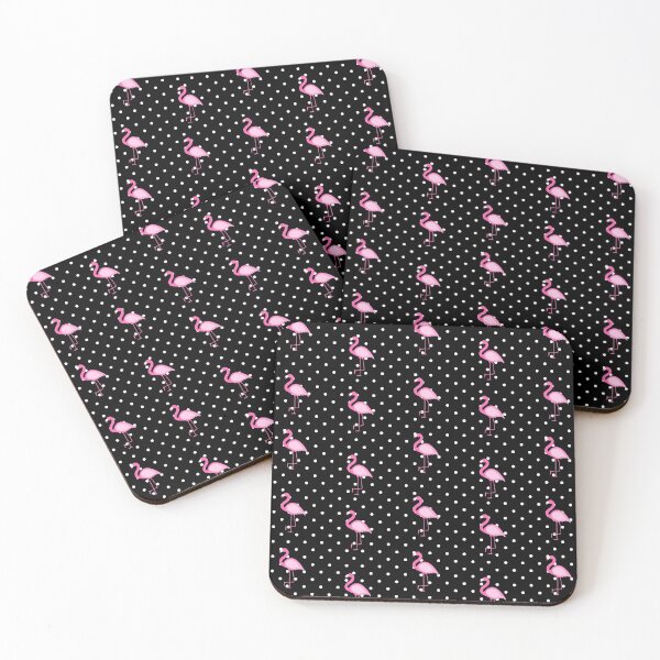 Item preview, Flamingo Polka Dot designed and sold by DWaffleDesigns.