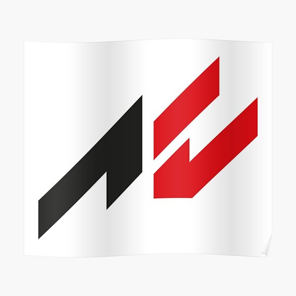 Assetto Corsa Logo Poster