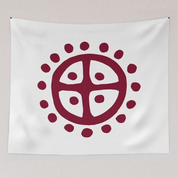 Item preview, Nordic Sun Wheel Symbol | Prehistoric Pagan Solar cross witchcraft designed and sold by Time Nomads.