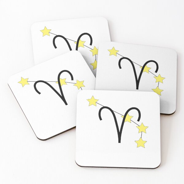 Item preview, Zodiac signs Aries constellation and symbol designed and sold by VictoriaDemart.